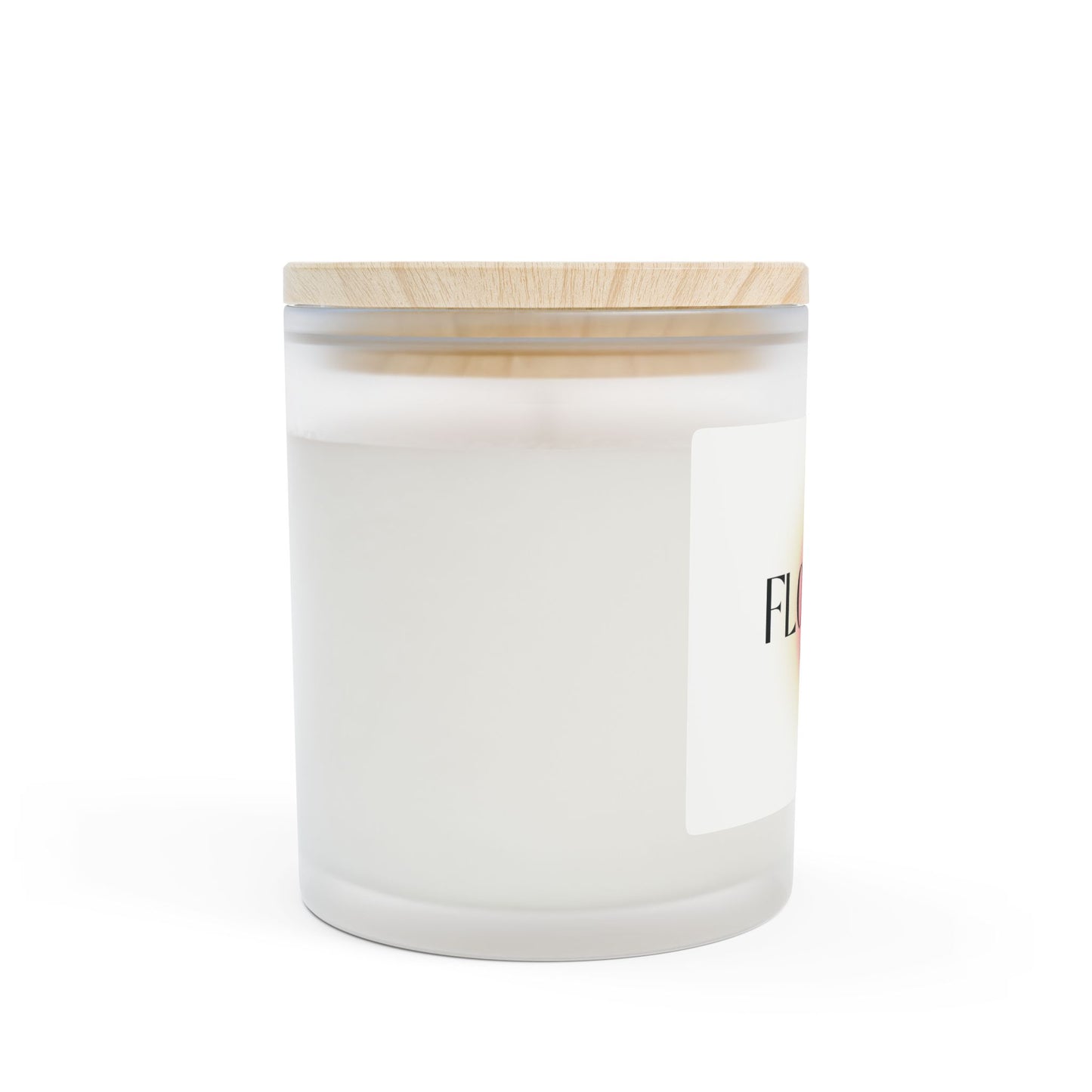 Florida Born Frosted Glass Candle – 11oz Scented Soy Candle, Coastal Home Decor Gift