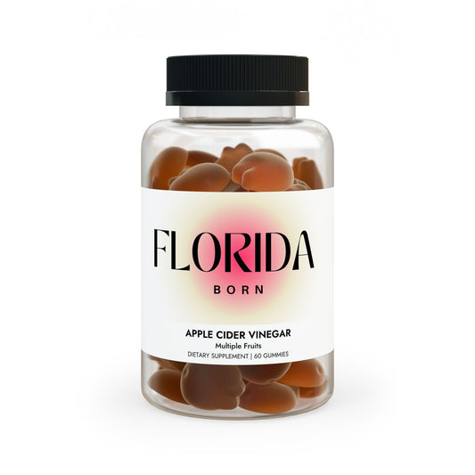 Floridaborn Apple Cider Vinegar Gummies (60 Gummies)