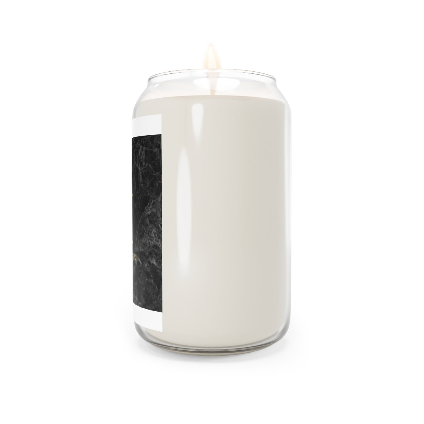 Soy Candle 13.75oz — Floridaborn Black Marble Logo Scented Candle