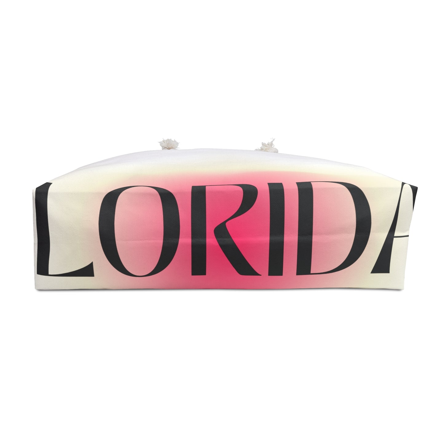 Weekender Bag — 'FLORIDABORN' Sunset Gradient Beach Tote