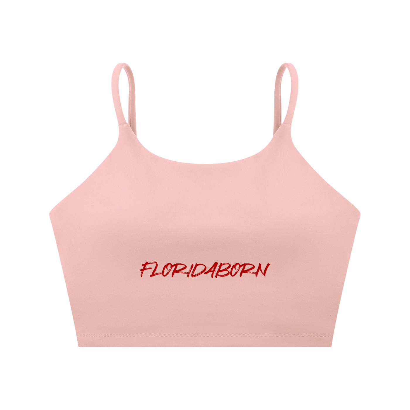 FloridaBorn Spaghetti Strap Yoga Sports Bra
