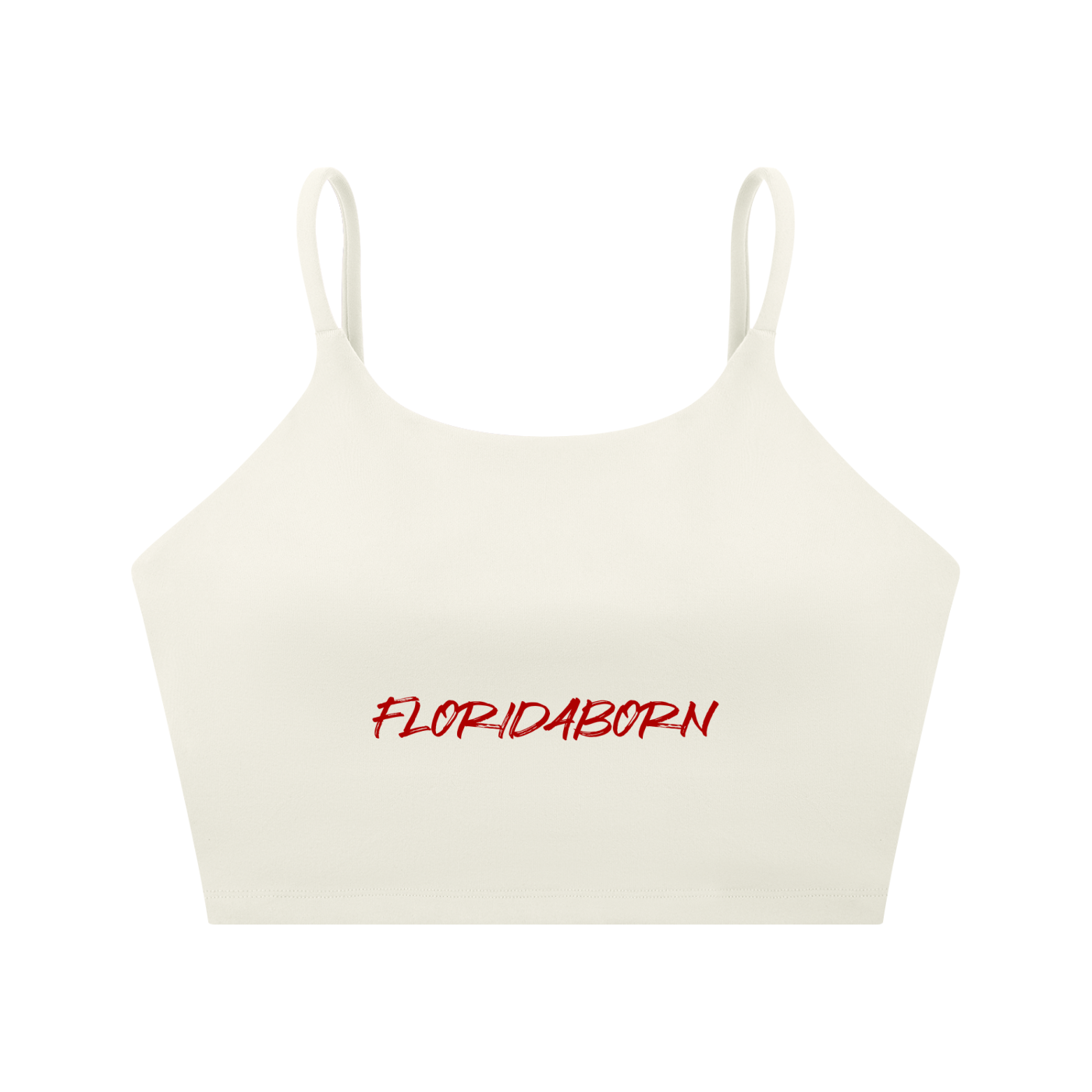 FloridaBorn Spaghetti Strap Yoga Sports Bra