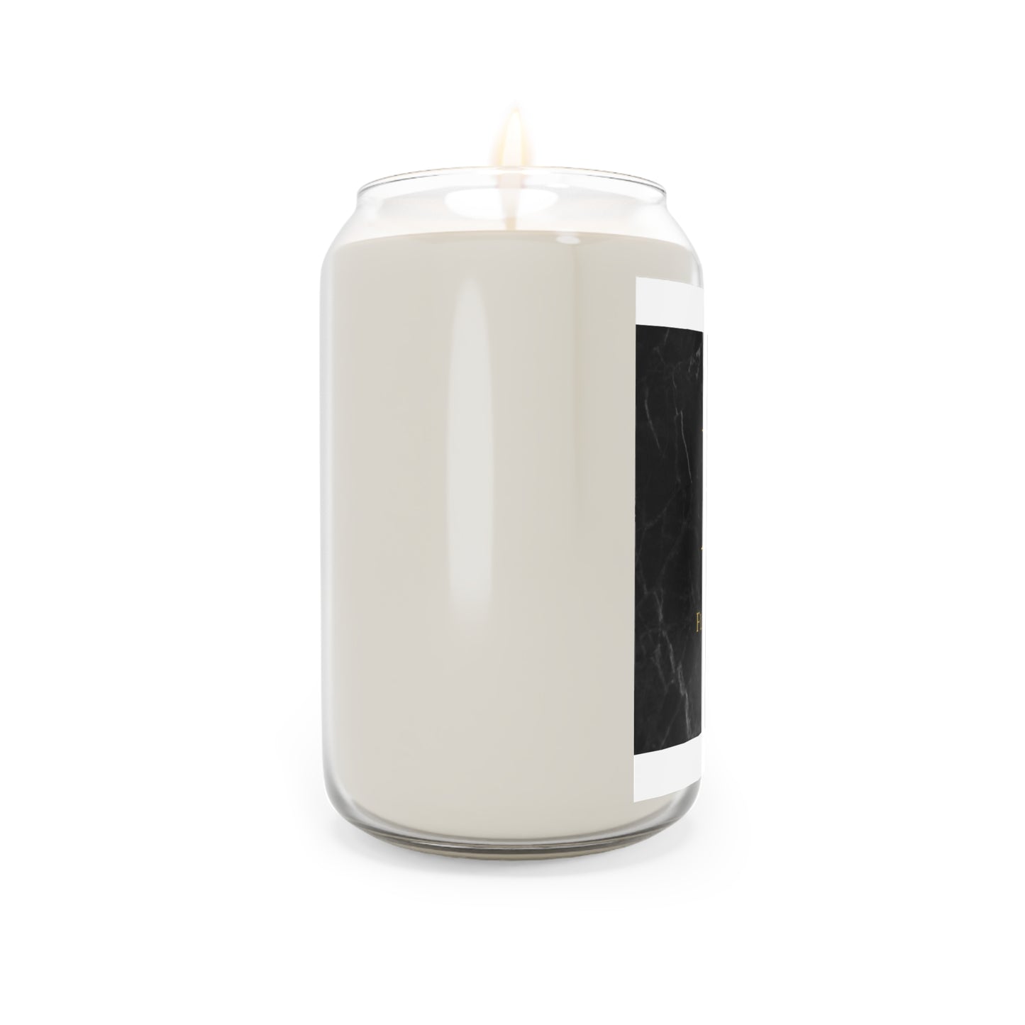 Soy Candle 13.75oz — Floridaborn Black Marble Logo Scented Candle