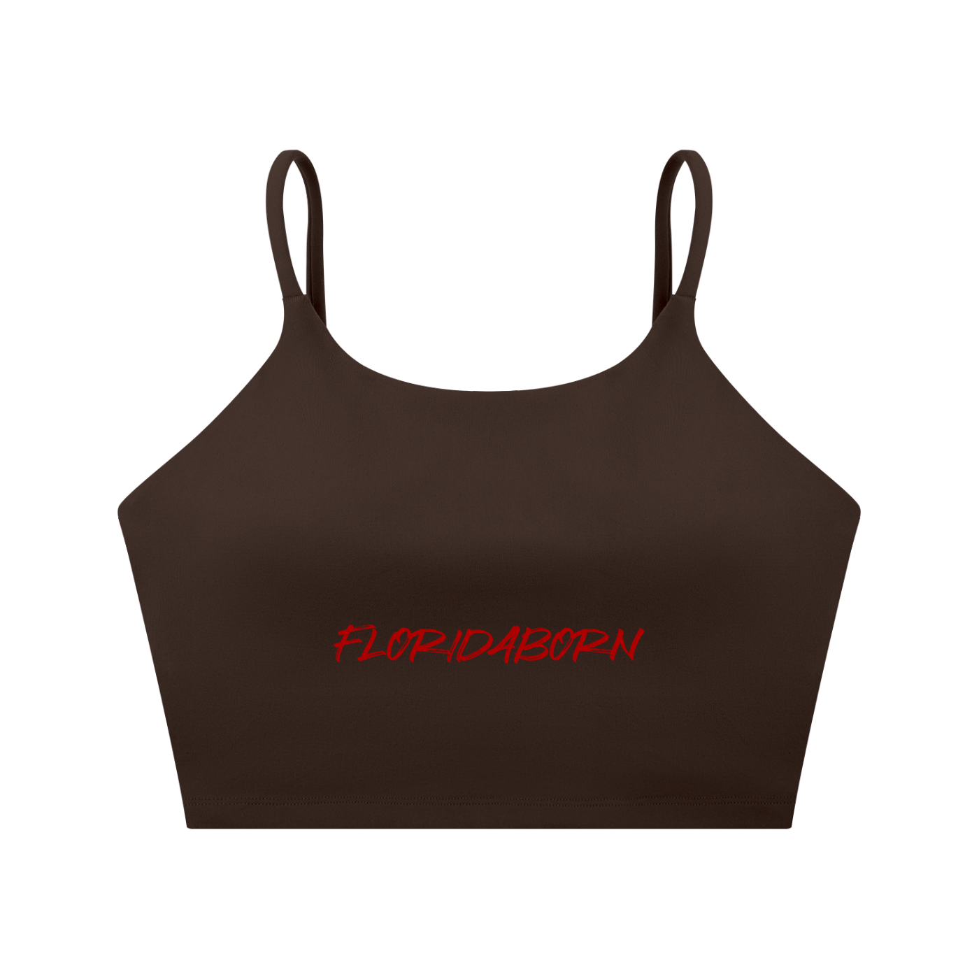 FloridaBorn Spaghetti Strap Yoga Sports Bra