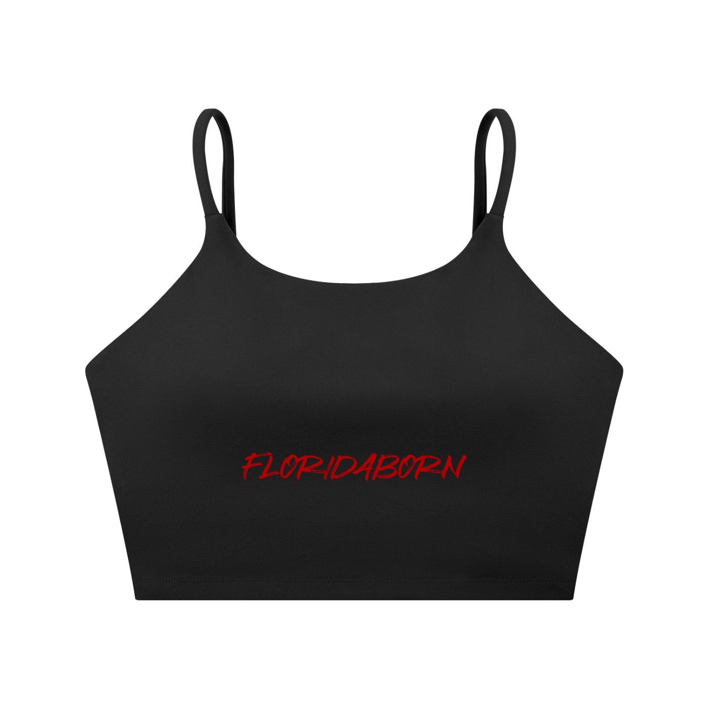 FloridaBorn Spaghetti Strap Yoga Sports Bra