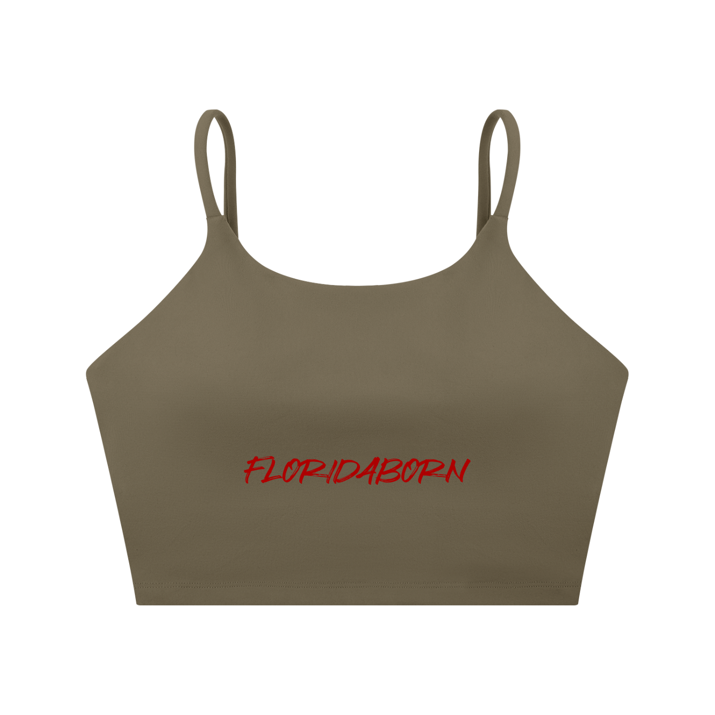 FloridaBorn Spaghetti Strap Yoga Sports Bra