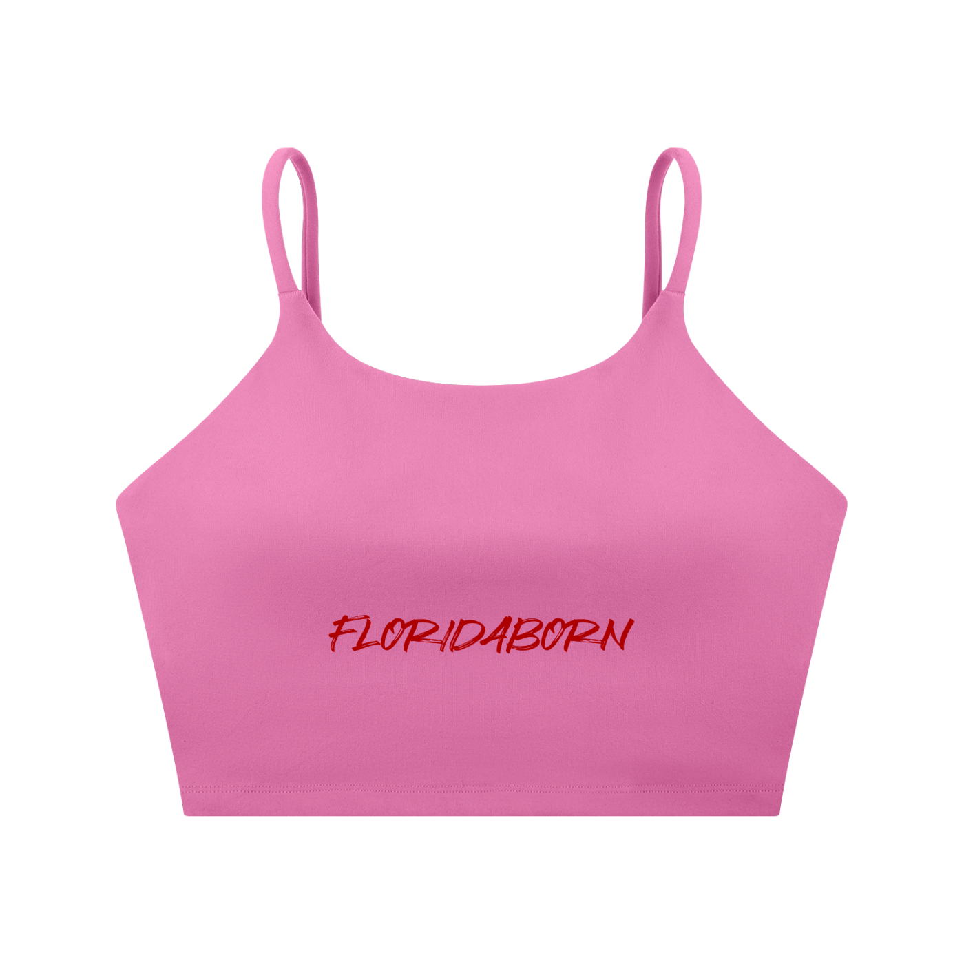 FloridaBorn Spaghetti Strap Yoga Sports Bra