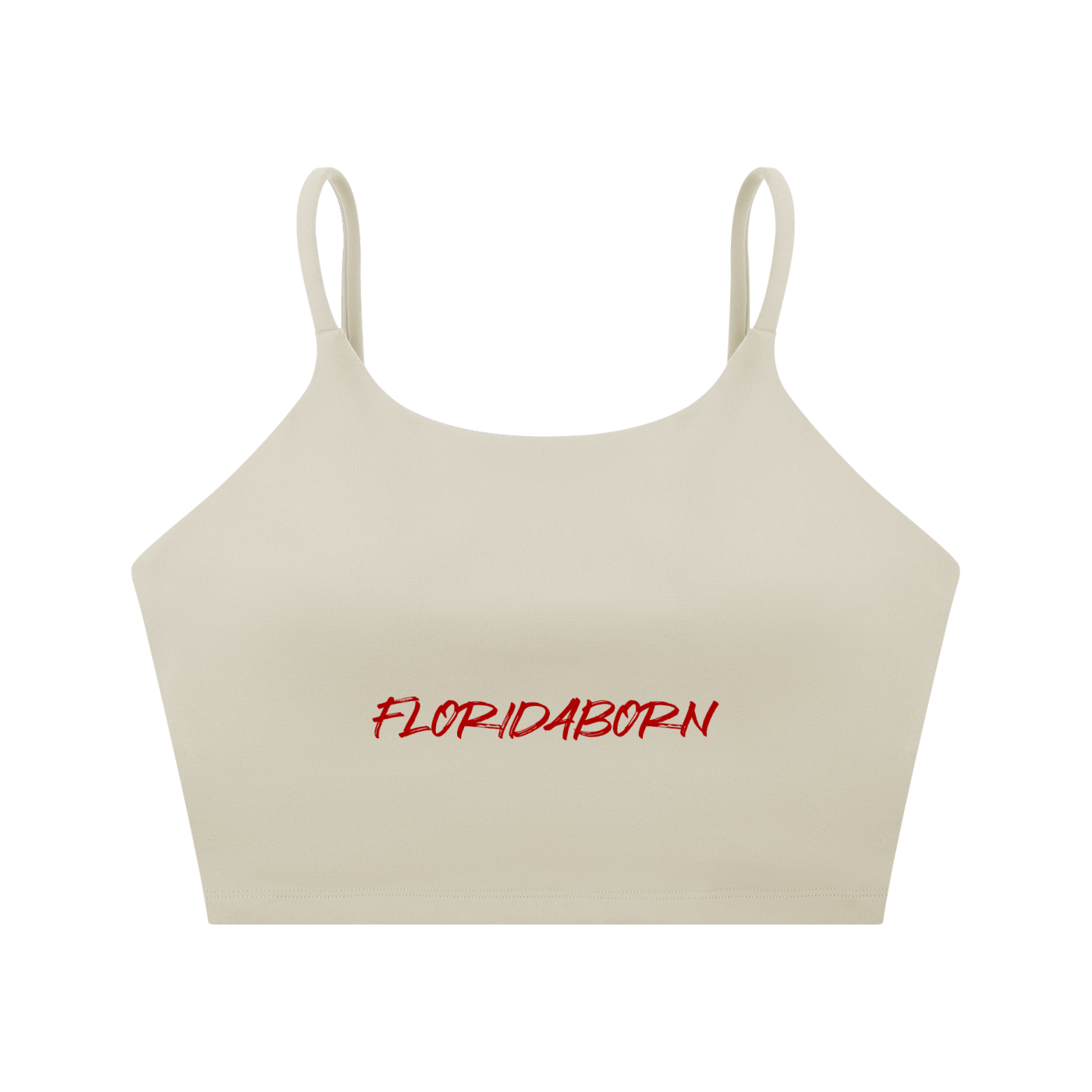 FloridaBorn Spaghetti Strap Yoga Sports Bra