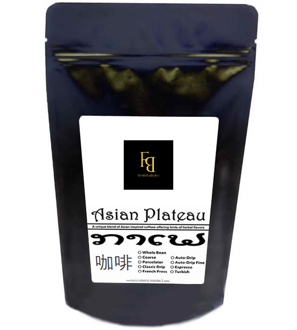Asian Plateau Blend Coffee, 1LB.